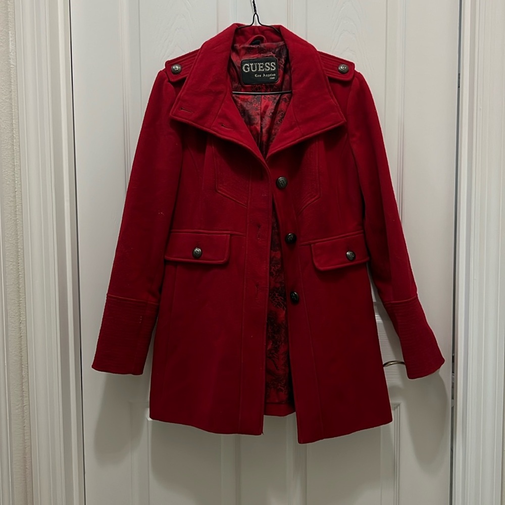 Red coat